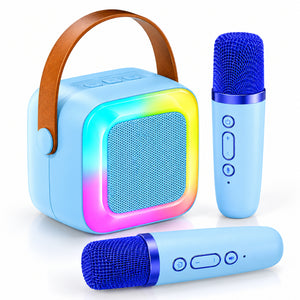 Wireless Bluetooth Karaoke Speaker with Dual Microphones